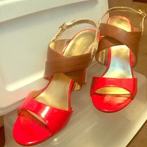 Women’s High Heel Ankle Strap Stiletto Size 8.5M